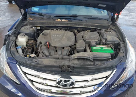 2013 Hyundai Sonata Se from USA, damaged, VIN 5NPEC4AC3DH612487